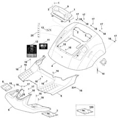 Viking MR4082.1 - Cover - Parts Diagram