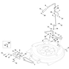 Viking MR4082.1 - Height Adjustment - Parts Diagram