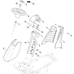Viking MR4082.2 - Dashboard - Parts Diagram