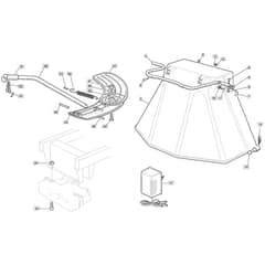 MR 13 29 - 2009 - 2T1132443/IM9 - Mountfield Ride On Mower Options Diagram