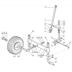 MR 13 29 - 2009 - 2T1132443/IM9 - Mountfield Ride On Mower Steering Diagram