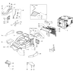 MR 55 TBI -  - Efco Rotary Mower Deck Diagram