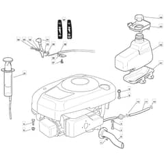 MR 7 25 - 2009 - 2T0112443/IM9 - Mountfield Ride On Mower B&S Engine Diagram