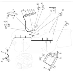 MRL 9214 H - 2009 - 2T2642436/IM9 - Mountfield Ride On Mower Electrics Diagram