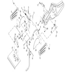 McCulloch MRT6 - 96091002101 - 2011-09 - Tine Shield Parts Diagram