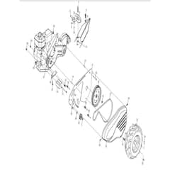 McCulloch MRT6 - 96091002102 - 2012-02 - Mainframe, Left Side Parts Diagram