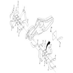 McCulloch MRT6 - 96091002102 - 2012-02 - Tine Assembly Parts Diagram