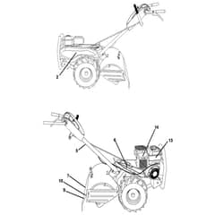 McCulloch MRT850 - 96091002000 - 2010-03 - Decals Parts Diagram
