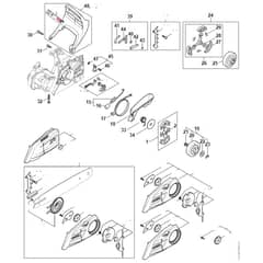 Stihl MS172 - Clutch - Chain Brake - Parts Diagram