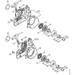 Genuine Stihl MS180 C-BE 2-MIX / F - Rewind starter ErgoStart/Easy2Start