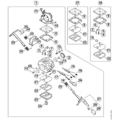 Genuine Stihl MS181 C-BE / P - Carburetor 1139/25
