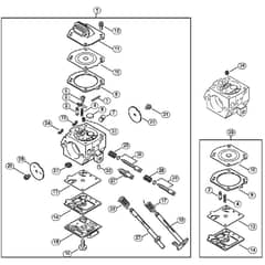 Genuine Stihl MS310 / J - Carburetor HD-19
