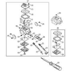 Genuine Stihl MS310 / K - Carburetor HD-21