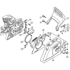Genuine Stihl MS311 / D - Hand guard, Chain brake