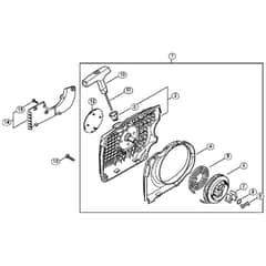 Genuine Stihl MS311 / F - Rewind starter