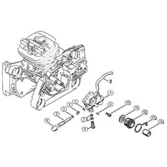 Genuine Stihl MS360 C / D - Oil pump