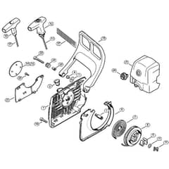 Genuine Stihl MS361 / F - Rewind starter