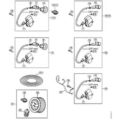 Genuine Stihl MS362 - Ignition system, (14.2017)