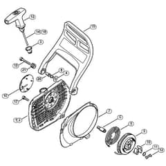 Genuine Stihl MS382 - Rewind starter