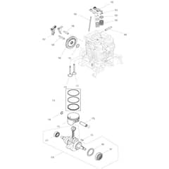 Makita MS4300.4R - Petrol Backpack Brushcutter - Power Tool 06 Diagram