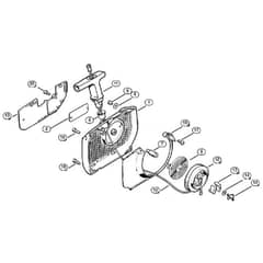 Genuine Stihl MS440 / F - Rewind starter
