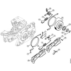 Genuine Stihl MS441 C-M / D- Chain brake