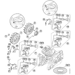 Genuine Stihl MS661 C-M / G - Ignition system