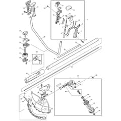 Makita MS-245.4UE - Brush Cutter - Power Tool 01 Diagram