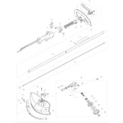 Makita MS-248.4CE - Petrol Brushcutter - Power Tool 01 Diagram