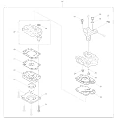 Makita MS-248.4CE - Petrol Brushcutter - Power Tool 05 Diagram