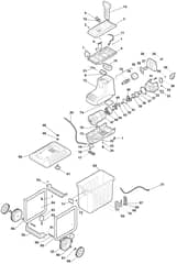 MS 2500 - 2016-2020 - 290001253/M13 - Mountfield Shredder Main Assembly Diagram