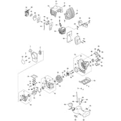 Makita MS-27C - Petrol Brushcutter - Power Tool 01 Diagram