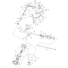 Makita MS-27C - Petrol Brushcutter - Power Tool 03 Diagram