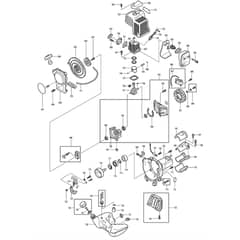 Makita MS-3202E - Brush Cutter - Power Tool 03 Diagram