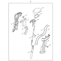 Makita MS-335.4 - Brush Cutter - Power Tool 02 Diagram