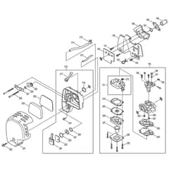 Makita MS-335.4 - Brush Cutter - Power Tool 04 Diagram