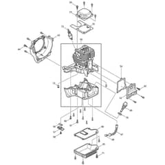 Makita MS-352.4U - Brush Cutter - Power Tool 01 Diagram