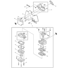 Makita MS-352.4U - Brush Cutter - Power Tool 05 Diagram
