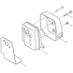 Makita MS-352.4U - Brush Cutter - Power Tool 07 Diagram