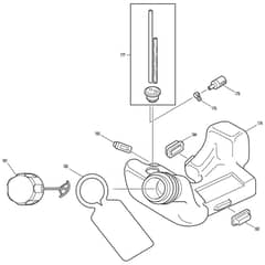 Makita MS-352.4U - Brush Cutter - Power Tool 08 Diagram