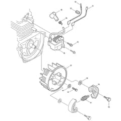 Makita MS-352.4U - Brush Cutter - Power Tool 09 Diagram