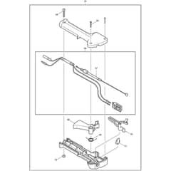 Makita MS-4200E - Brush Cutter - Power Tool 02 Diagram