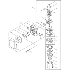 Makita MS-4200E - Brush Cutter - Power Tool 04 Diagram