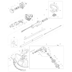 Makita MS-430.4C - Petrol Brush Cutter - Power Tool 01 Diagram