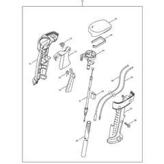Makita MS-430.4U - Brushcutter - Power Tool 02 Diagram