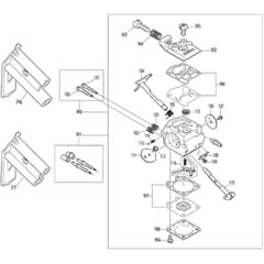 Makita MS-4510 - Petrol Brush Cutter - Power Tool 04 Diagram