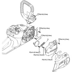 Genuine Stihl MSA200 C-BQ / G - Tightening torques