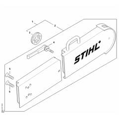 Stihl MSA300.1 C-O - Conversion Kit Rescue Saw - Parts Diagram