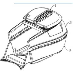 Masport MSV - 983851 - May 2002 46878681 - Catcher Assembly Complete, Plastic