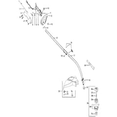 McCulloch MT250CLS - 2010-06_ROW - Shaft & Handle Parts Diagram